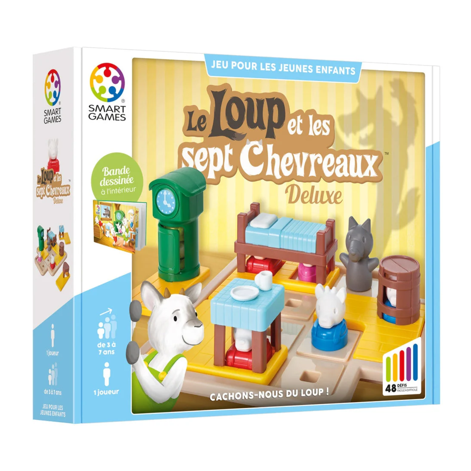 Smart Games Le loup et les 7 chevaux (Multilingue)