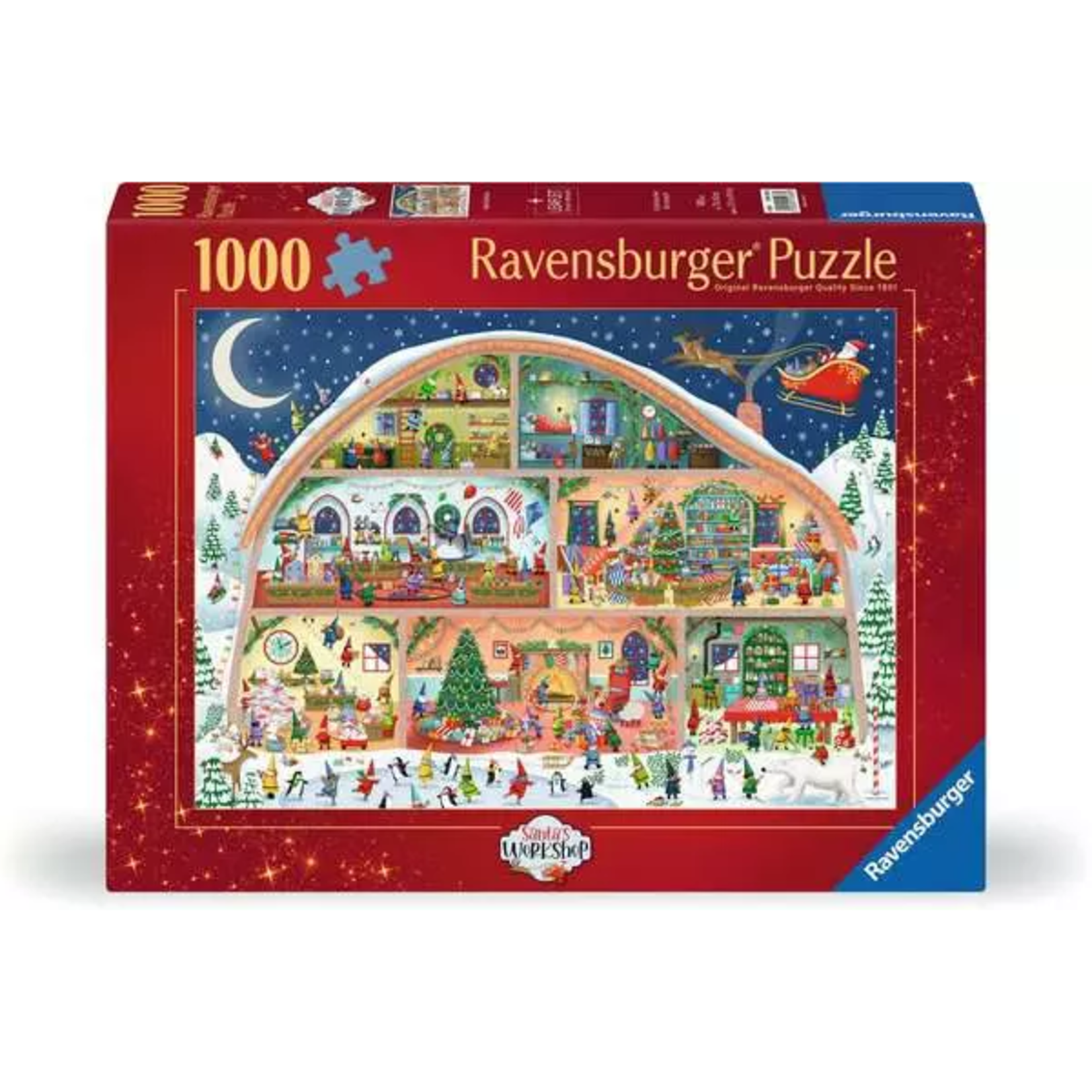 Ravensburger PZ1000 - l'Atelier du Père Noël