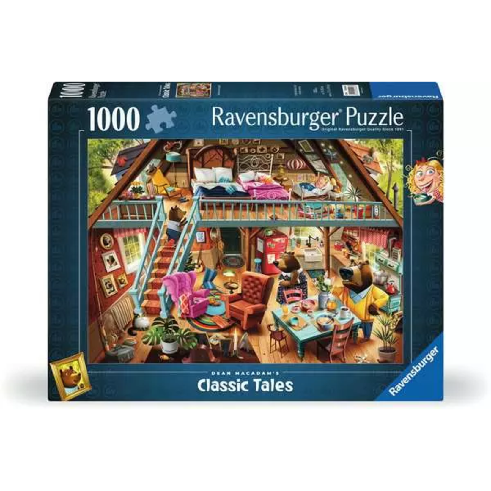 Ravensburger PZ1000 - Dean Macadams - Goldilocks Gets Caught!