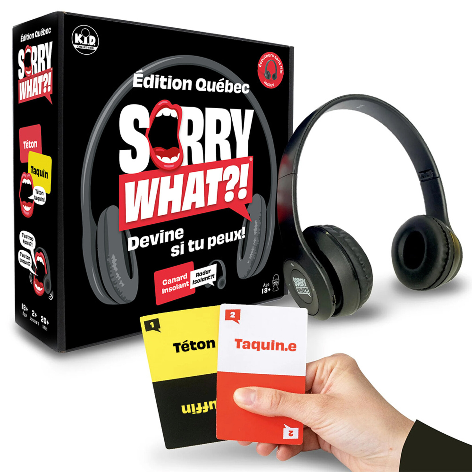 Kid Précommande - Sorry What?! - Édition Québec FR