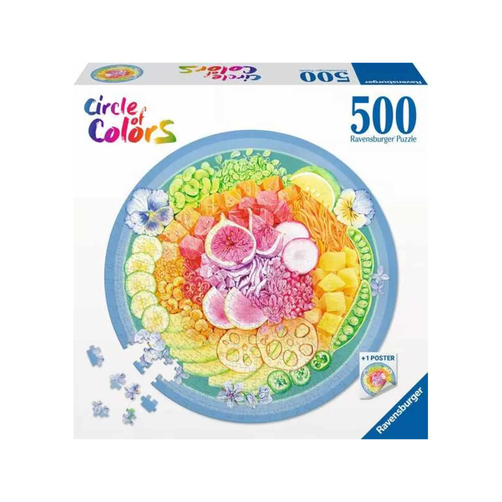 Ravensburger PZ500 - Circle of Colors - Poke bowl