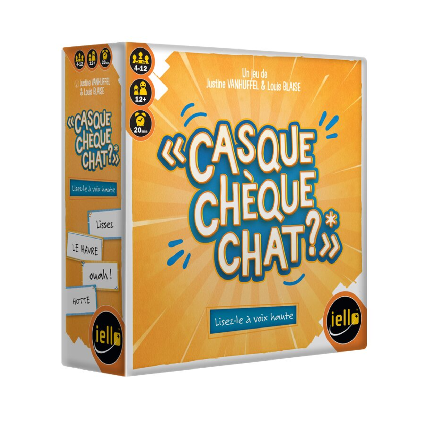 Iello Casque Chèque Chat? FR