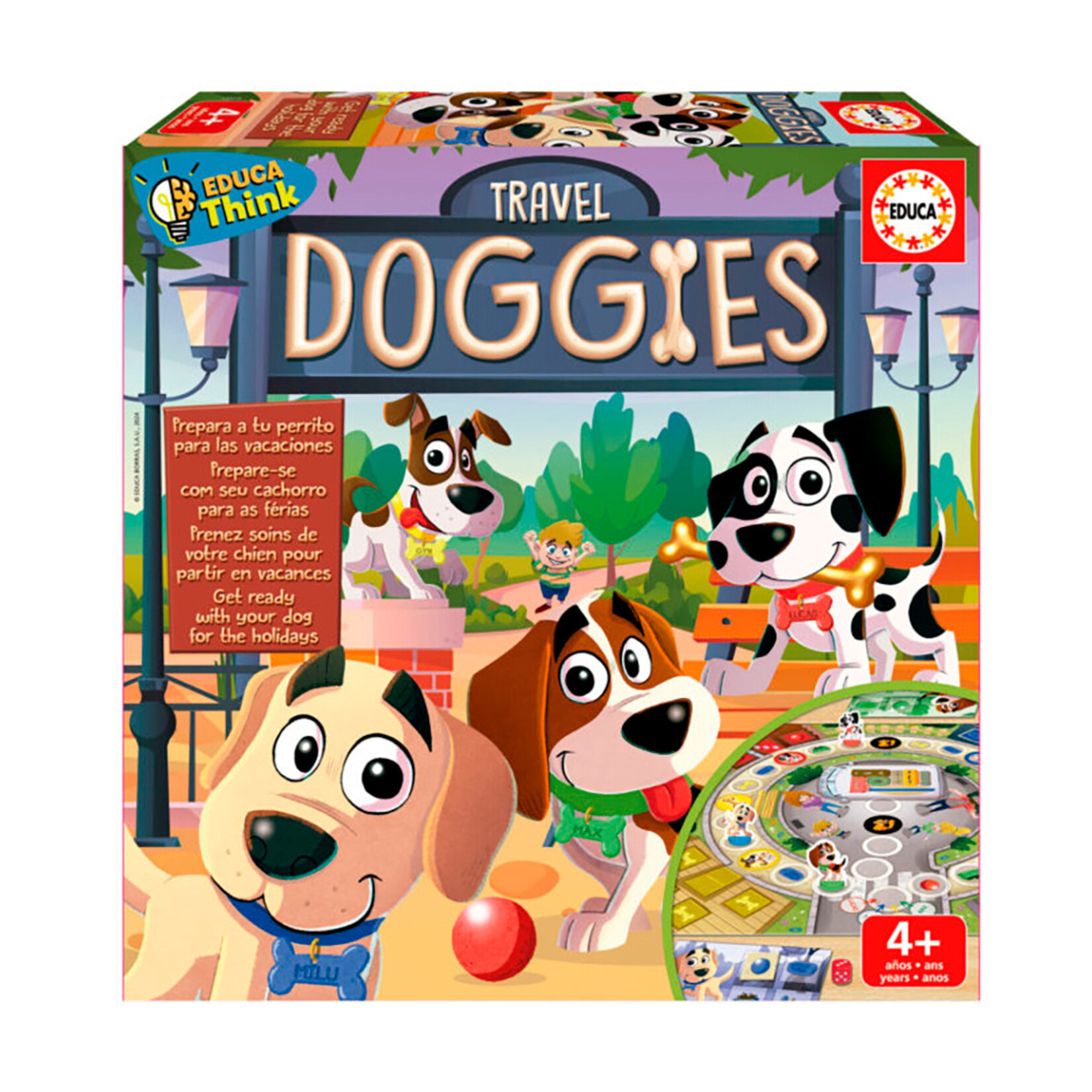 Educa Travel Doggies (Multilingue)