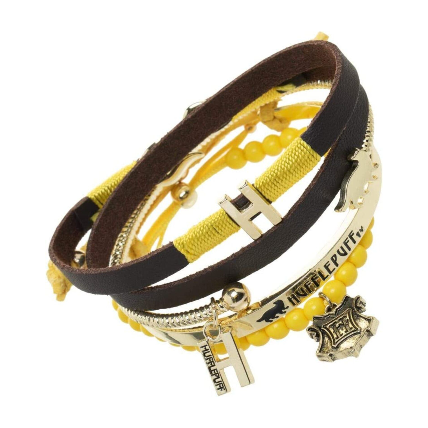Harry Potter - Ensemble de bracelets - Poufsouffle