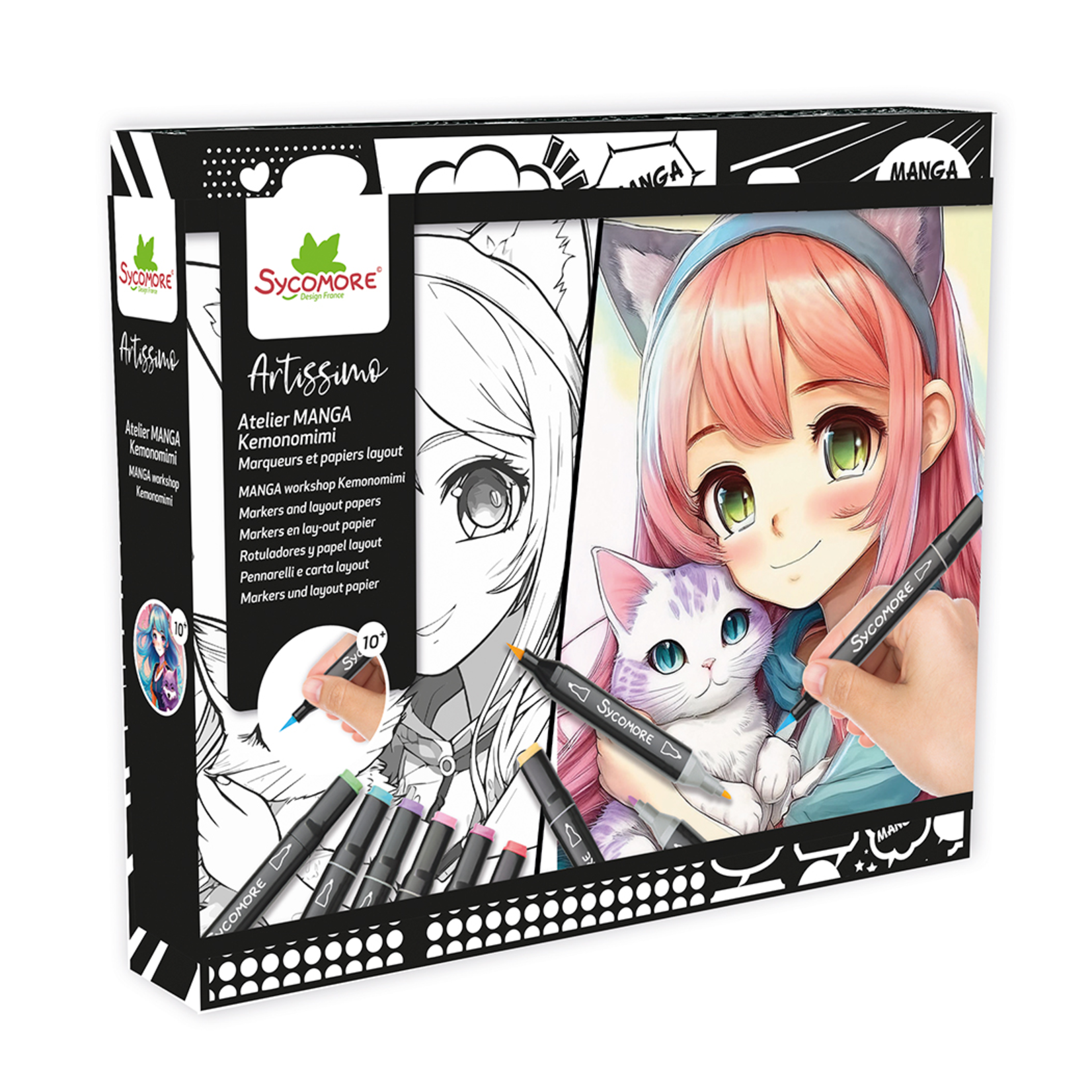 Sycomore Artissimo - Atelier Manga et marqueurs