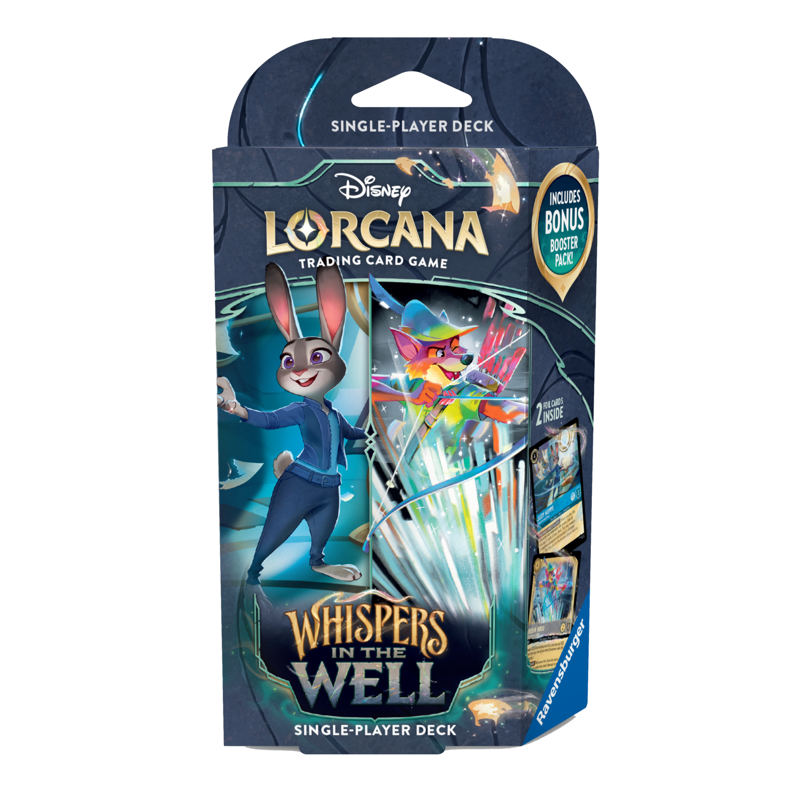 Ravensburger PRÉCOMMANDE - Disney Lorcana - Whisper in the Well - Starter Deck - Judy Hopps & Robin Wood (English)