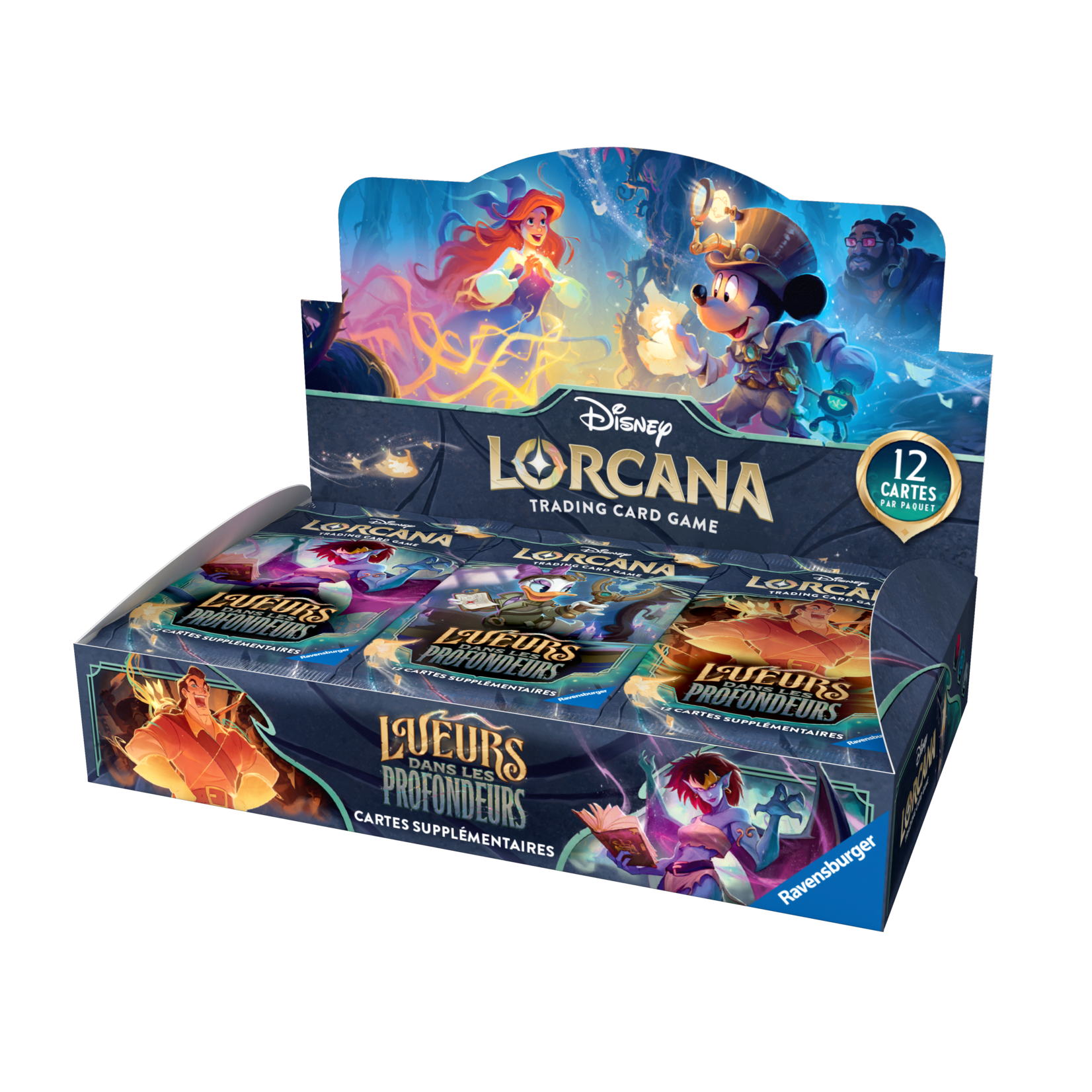 Ravensburger Disney Lorcana - Lueurs dans les Profondeurs - Booster Box FR