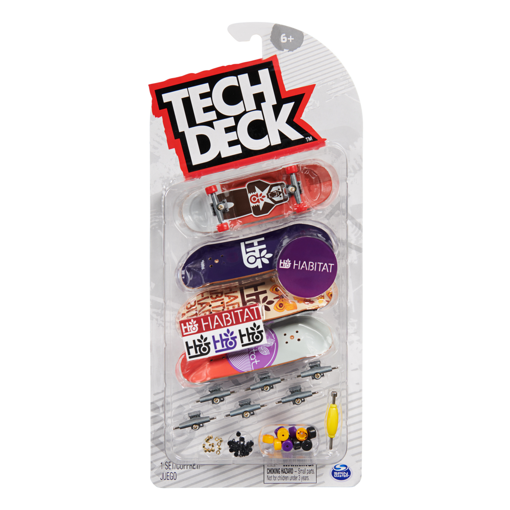 Spin Master Tech Deck - Ensemble de 4 planches asst