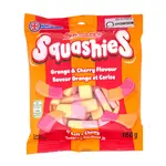 Squashies, Orange et Cerise 160g