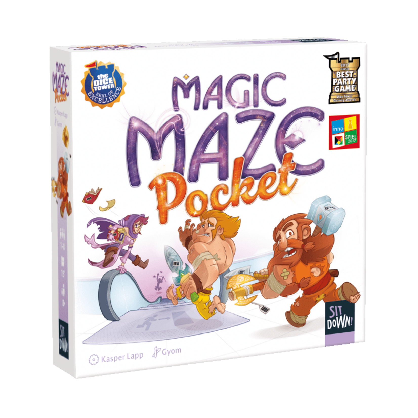 Sit Down! Magic Maze Pocket (Multilingue)