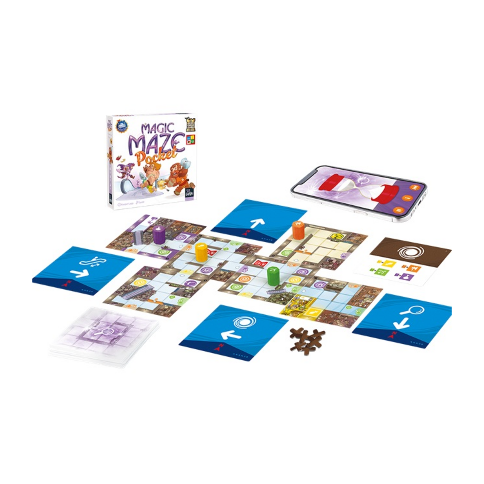 Sit Down! Magic Maze Pocket (Multilingue)