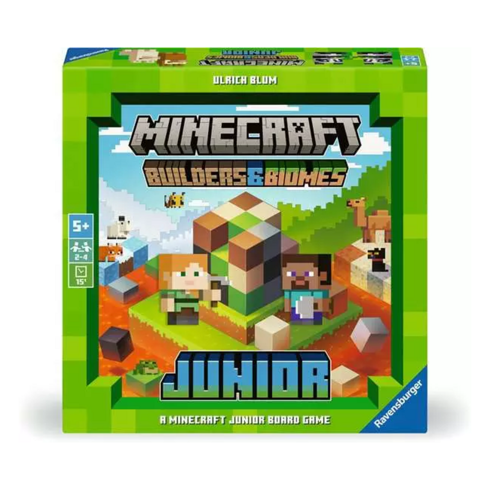 Ravensburger Minecraft - Builders & Biomes Junior (Multilingue)