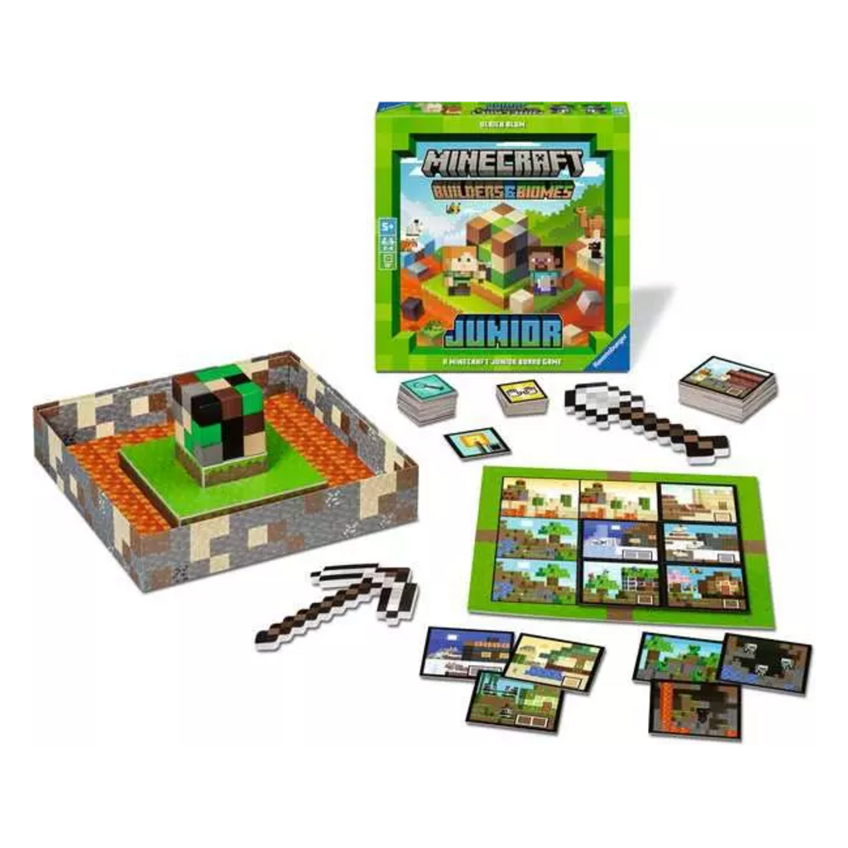 Ravensburger Minecraft - Builders & Biomes Junior (Multilingue)