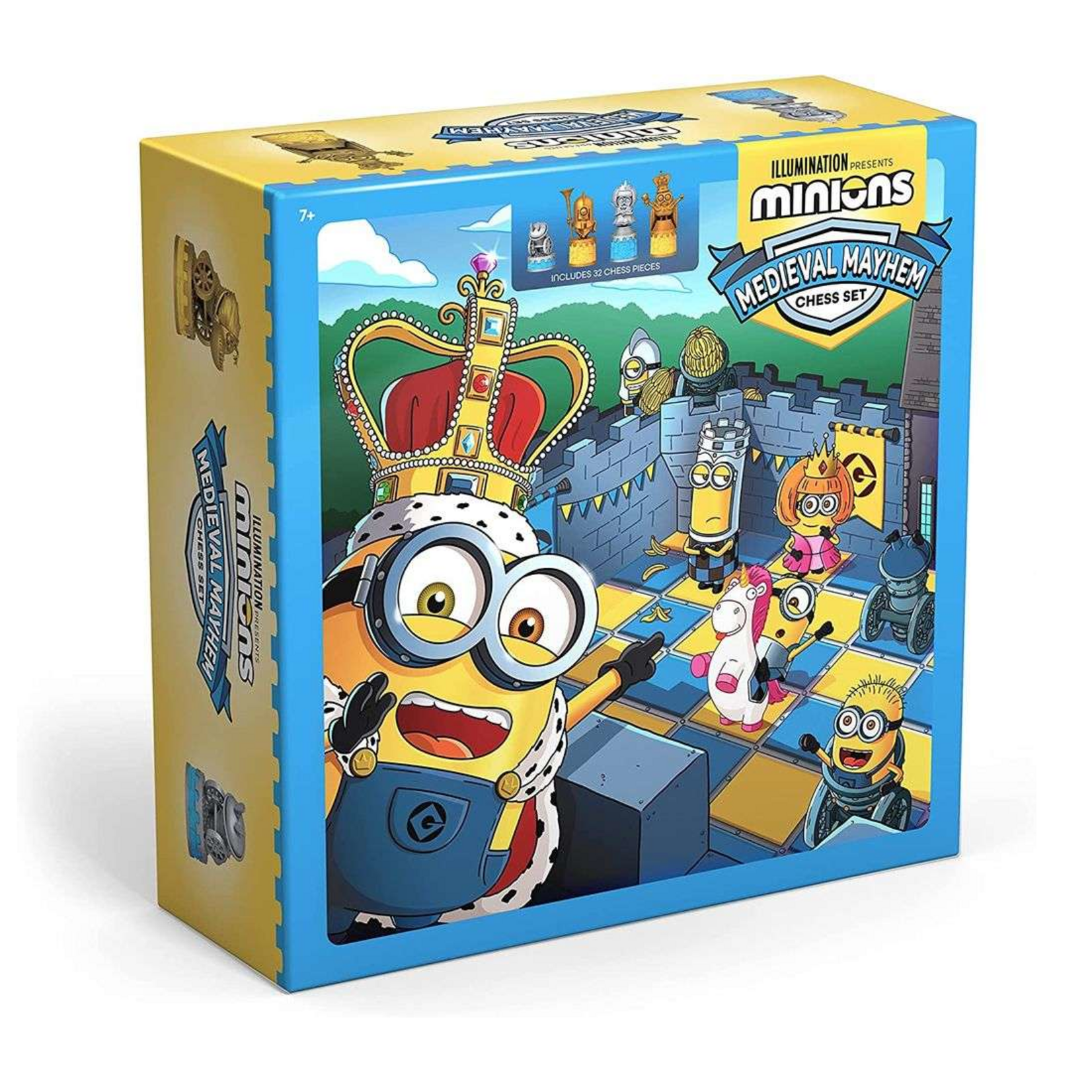 The noble collection Minions - Mediaval Mayhem - Ensemble d'échec (English)