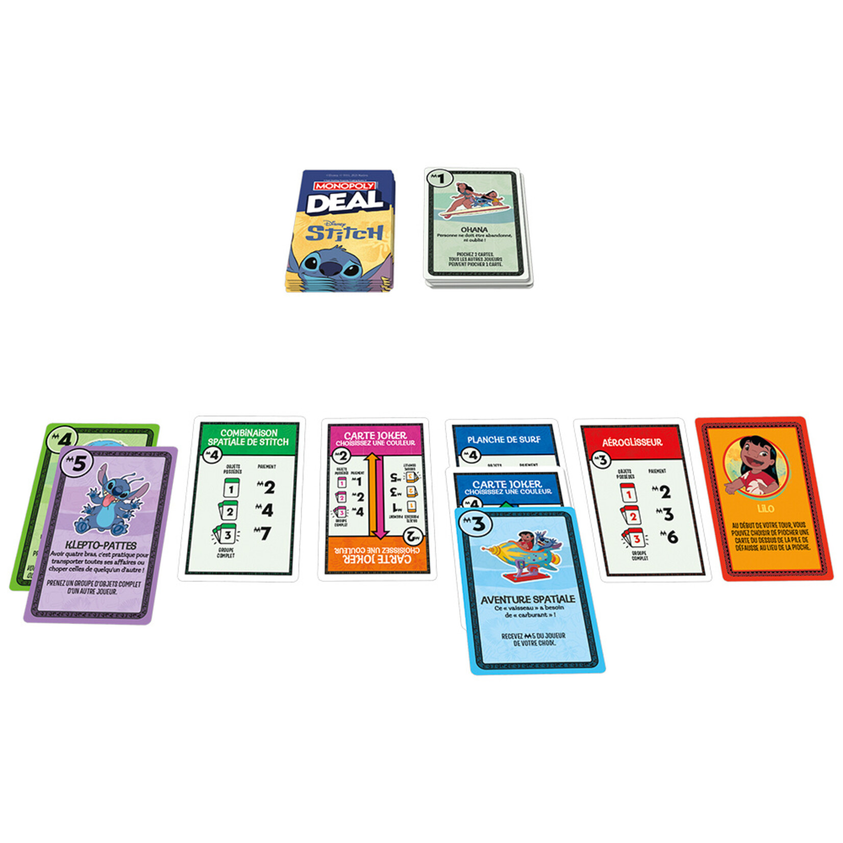 Hasbro Monopoly Deal - Stitch (Multilingue)