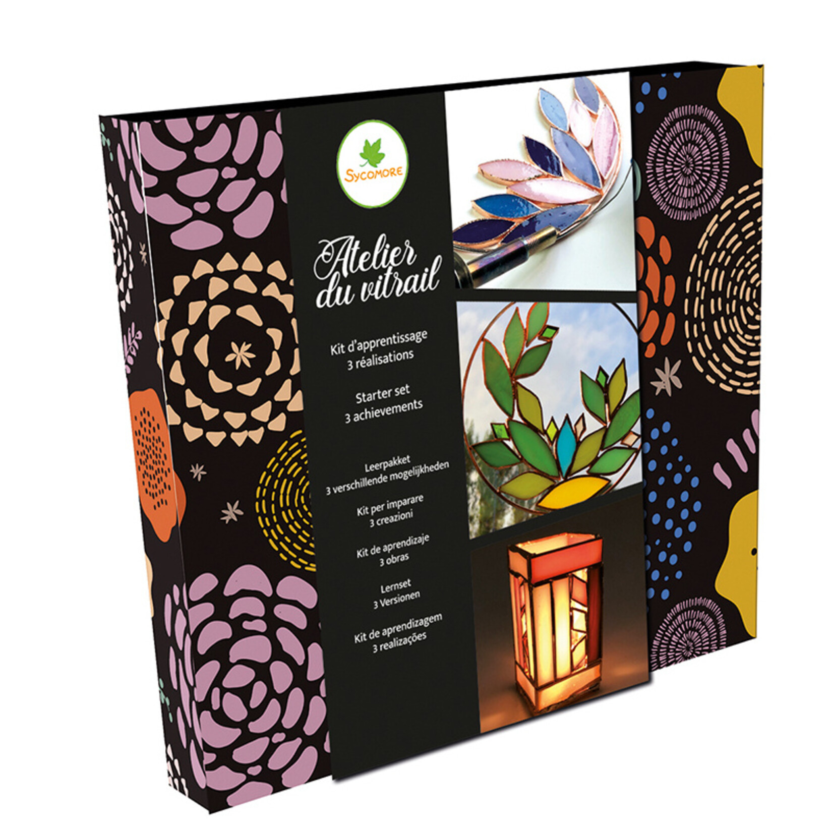 Sycomore Atelier du vitrail - Ensemble d'apprentissage (Multilingue)