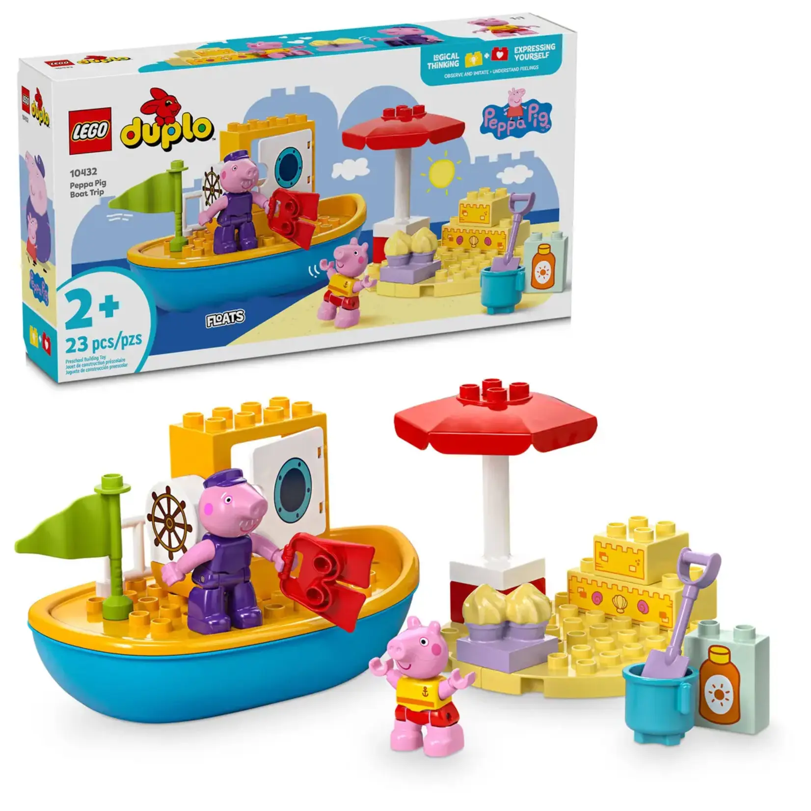 Lego Lego - 10432 - Duplo - Peppa Pig - Le voyage en bateau (Ramassage seulement)