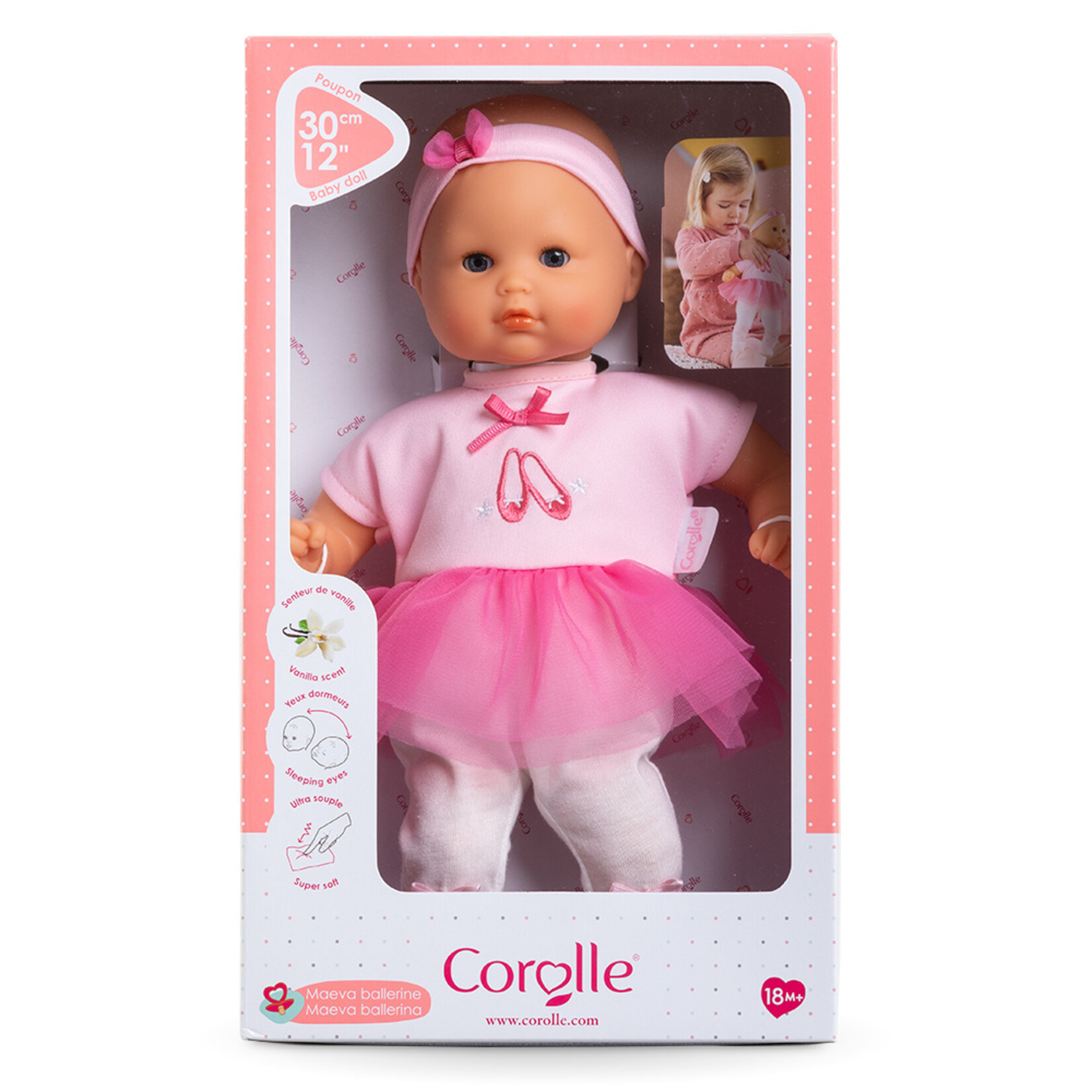 Corolle Corolle - Bébé calin - Maëva ballerine 30cm
