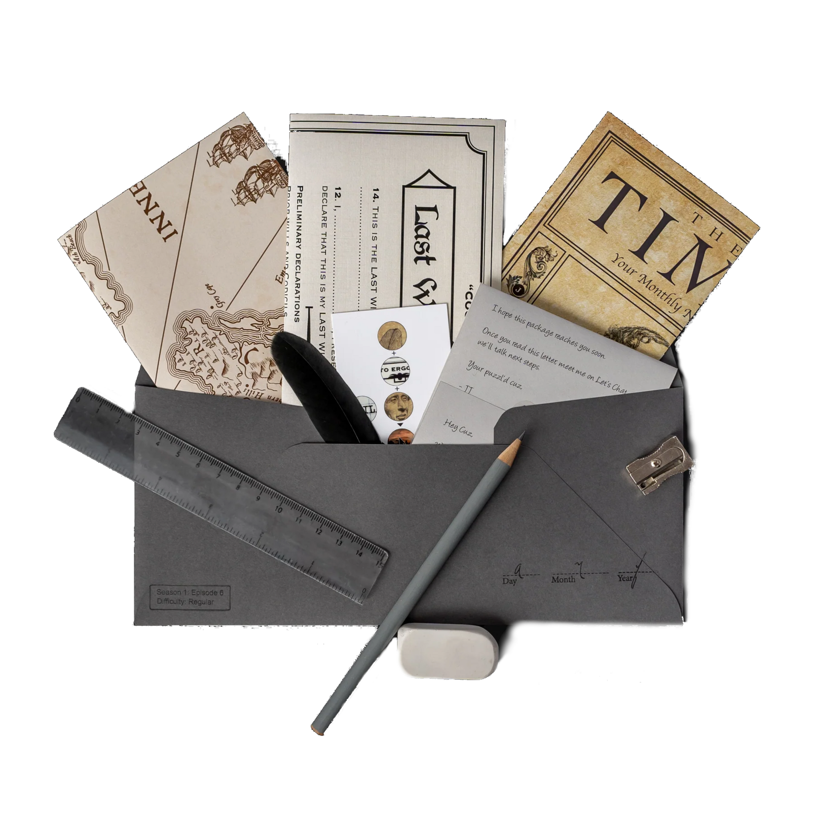 Escape Mail - Family Secrets Series - Ep. 6 - Quiet As The Grave (English)