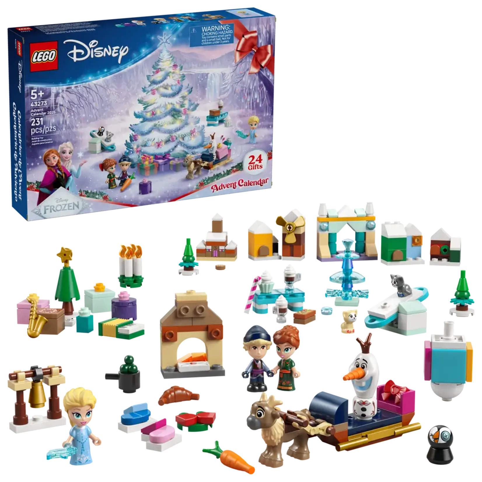 Lego Lego  - 43273 - Disney Princesses - Calendrier de l'Avent