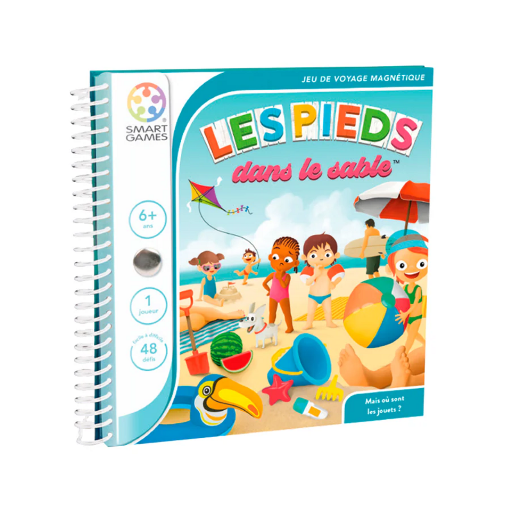 Smart Games Jeu de voyage - Les pieds dans le sable FR