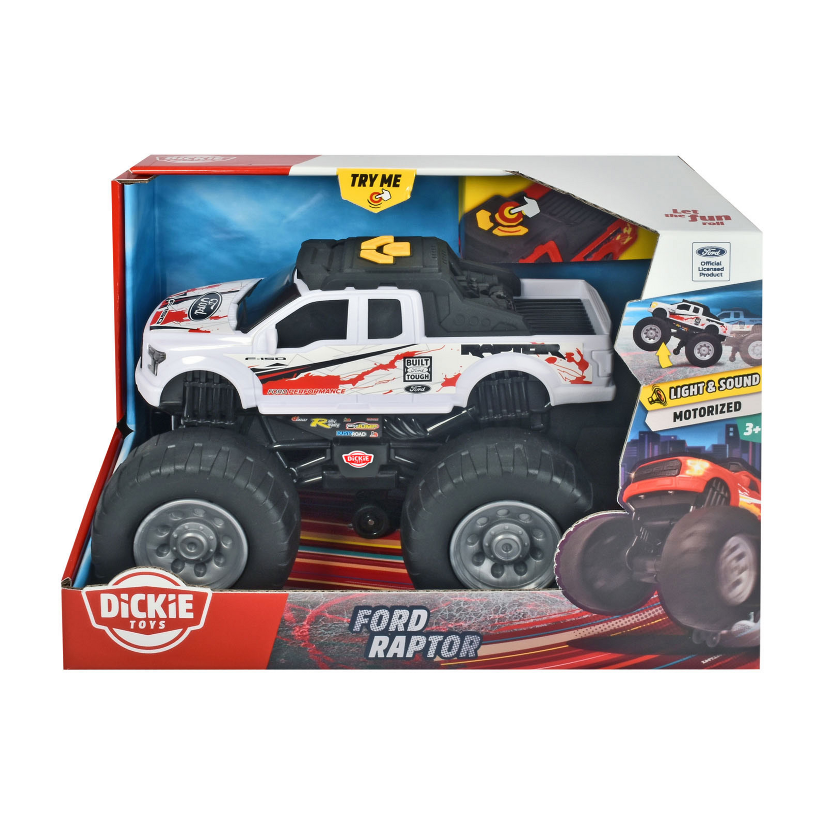 Dickie Toys Dickie - Camion Ford Raptor Cascadeur S&L 25 cm