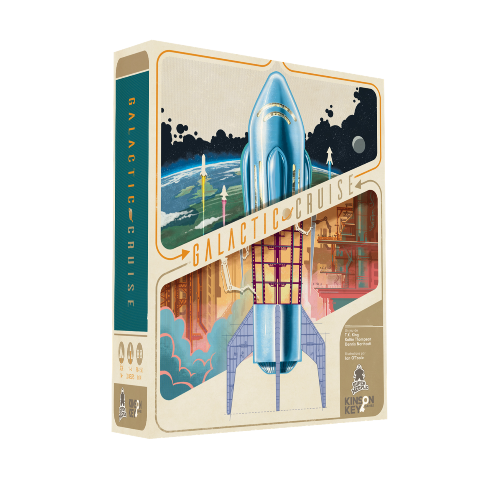 Super Meeple Galactic Cruise FR