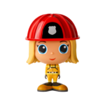 Flek Flek - Figurine - Pompier - Azra