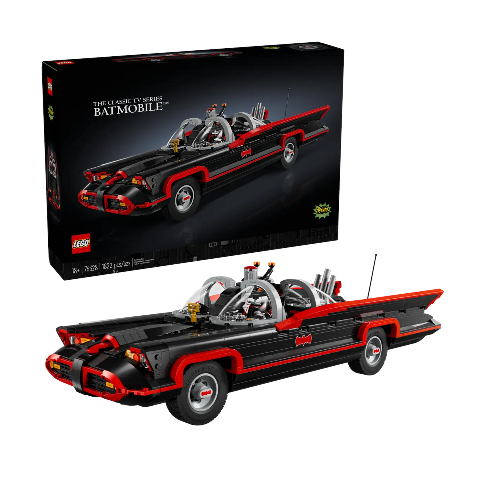 Lego Lego - 76328 - Super Heroes DC - Batmobile série télé classique (Ramassage seulement)