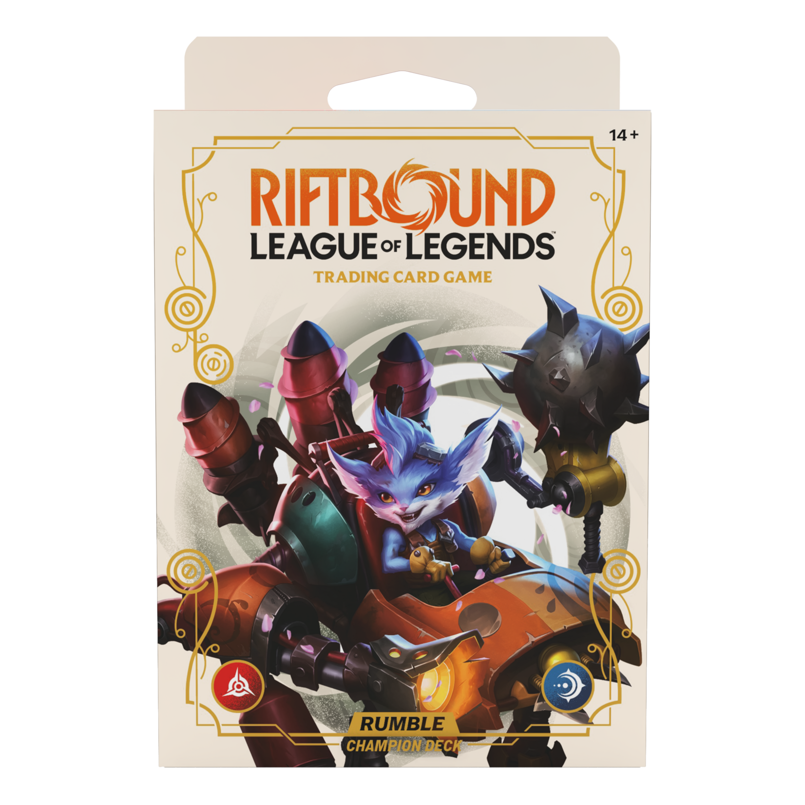 Riot Games PRÉCOMMANDE - Riftbound - League of Legends - Spiritforged - Champion Deck - Rumble (English)