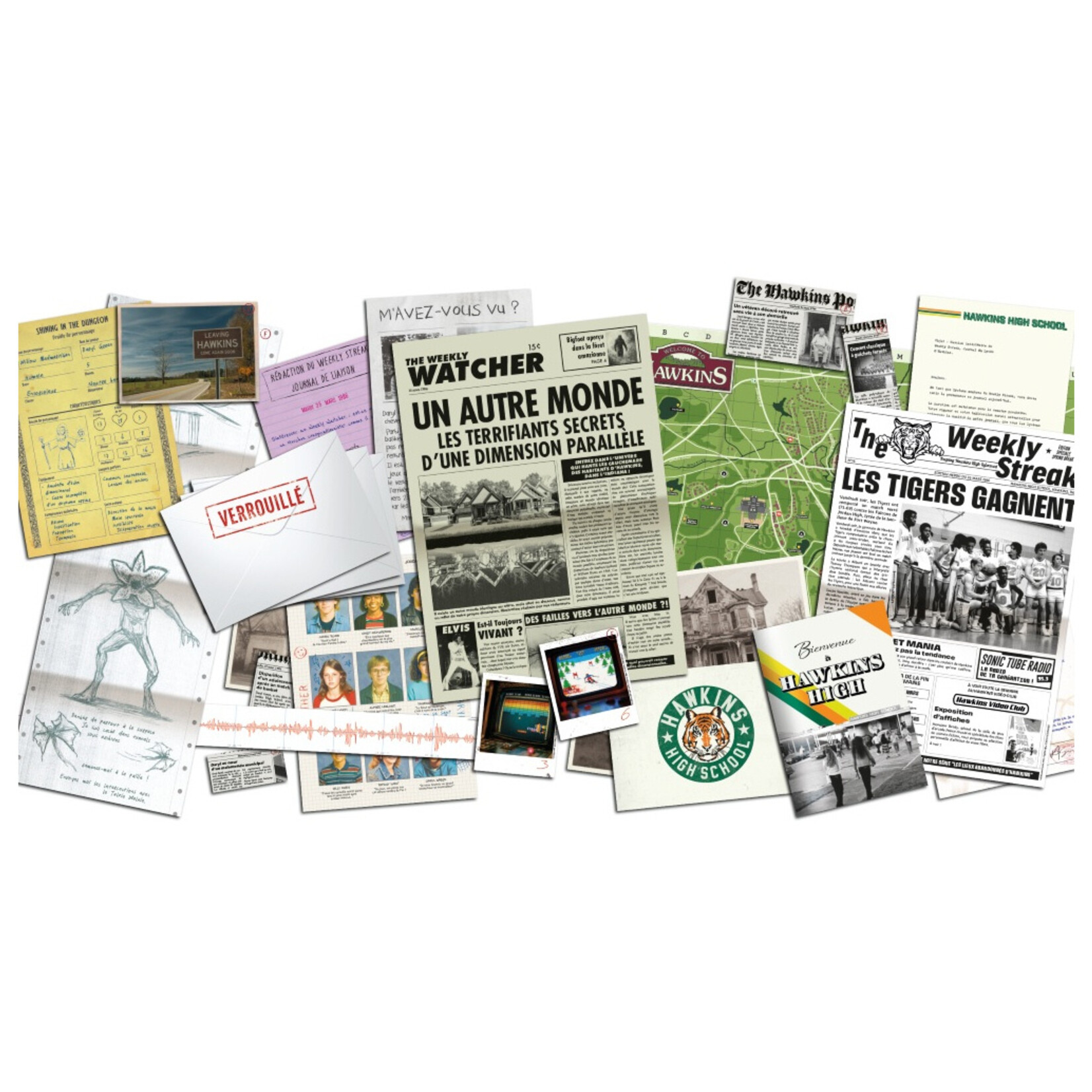 Randolph Dossiers Criminels - Stranger Things - L'Ombre de Hawkins FR