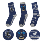 Cinereplicas Harry Potter - Ensemble de 3 chaussettes - Ravenclaw - Serdaigle (4-11)