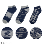 Cinereplicas Harry Potter - Ensemble de 3 chaussettes chevilles - Serdaigle - Ravenclaw (4-11)