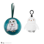Cinereplicas Harry Potter - Capsule de Noël avec porte-clé peluche - Hedwig (Multilingue)