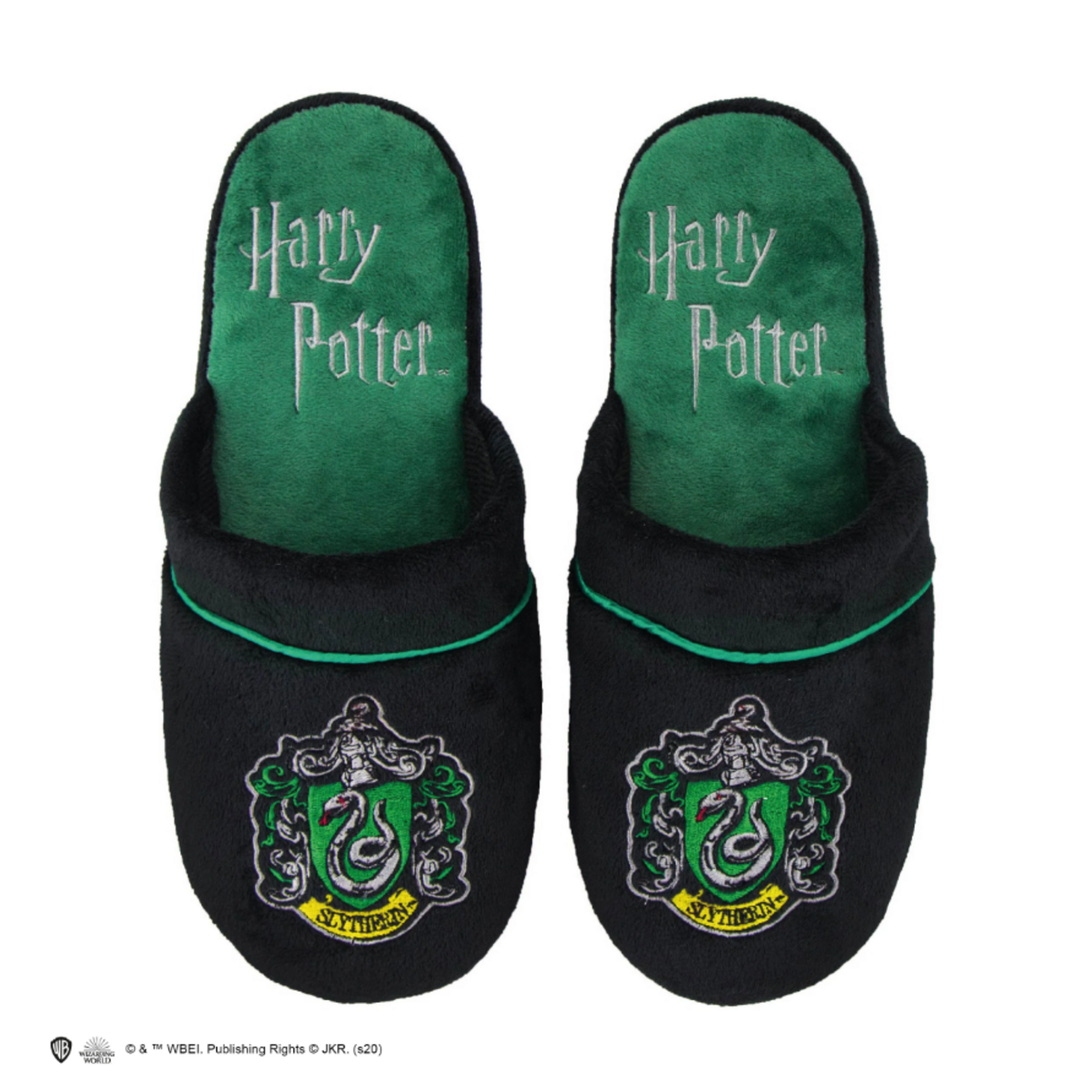 Cinereplicas Harry Potter - Pantoufles adultes - Slytherin - Serpentard S-M (Multilingue)