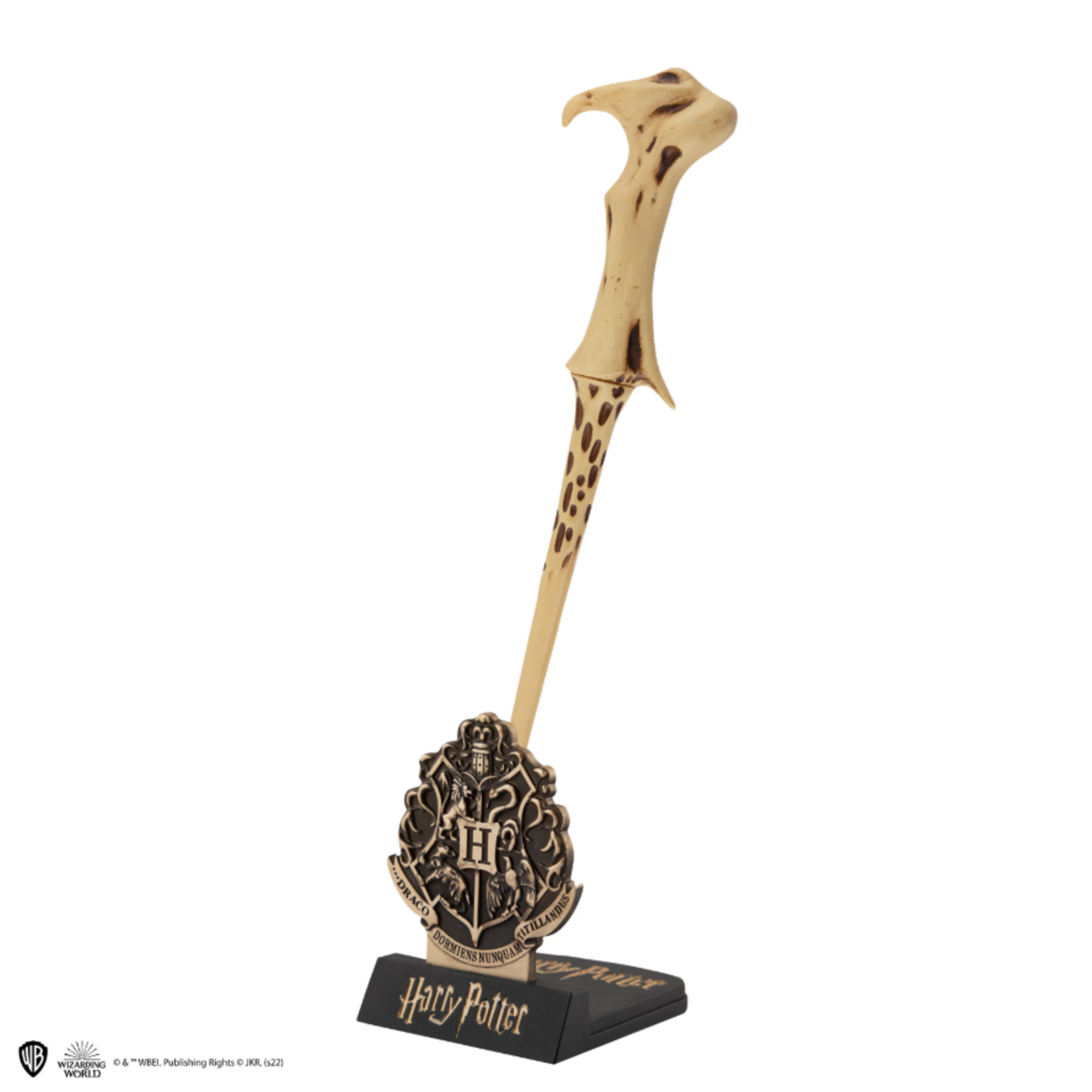 Cinereplicas Harry Potter - Ensemble de stylo baguette avec marque-page - Lord Voldemort (Multilingue)