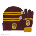 Cinereplicas Harry Potter - Ensemble de tuque et gants - Gryffindor - Griffondor - Enfant (Multilingue)