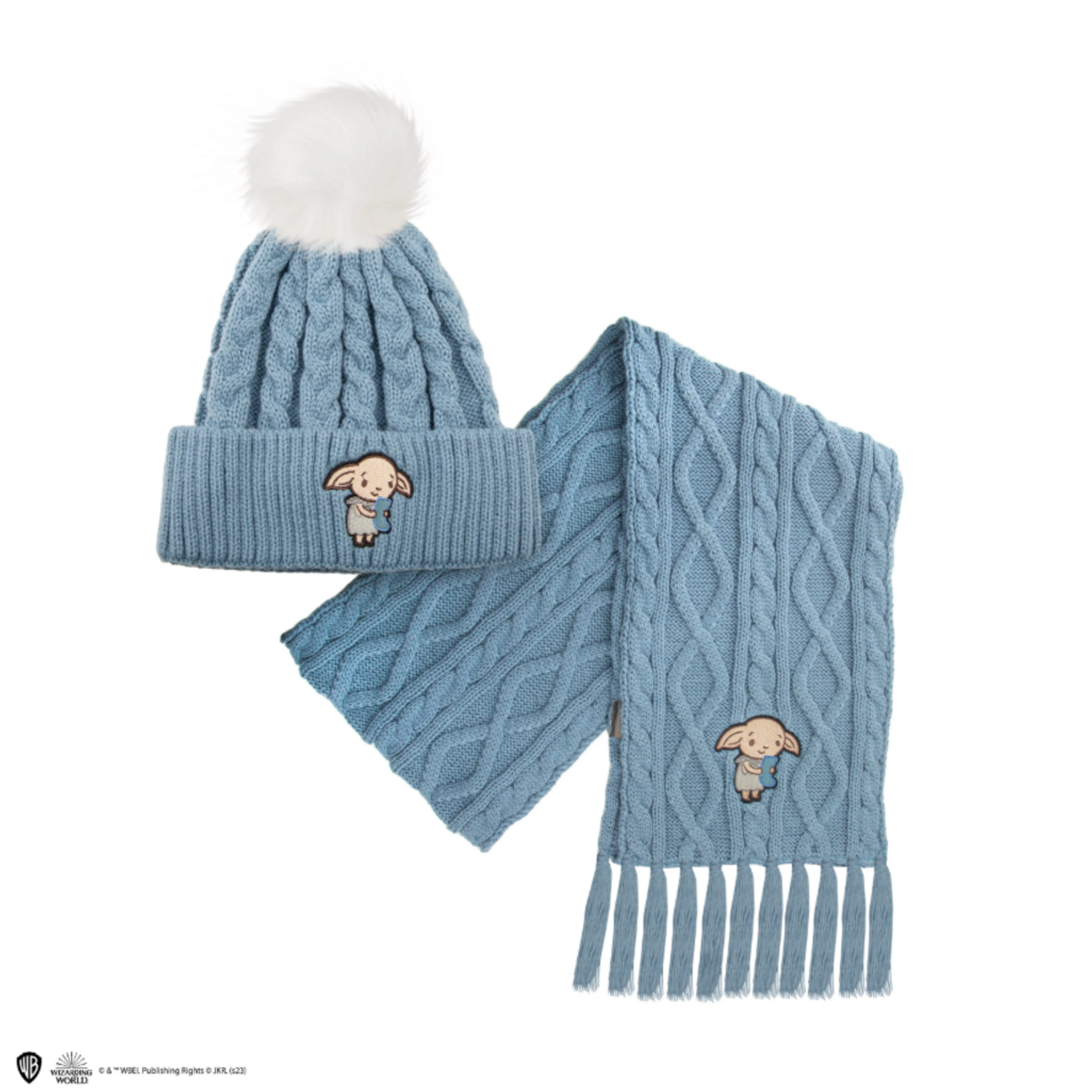 Cinereplicas Harry Potter - Ensemble de tuque et foulard - Dobby