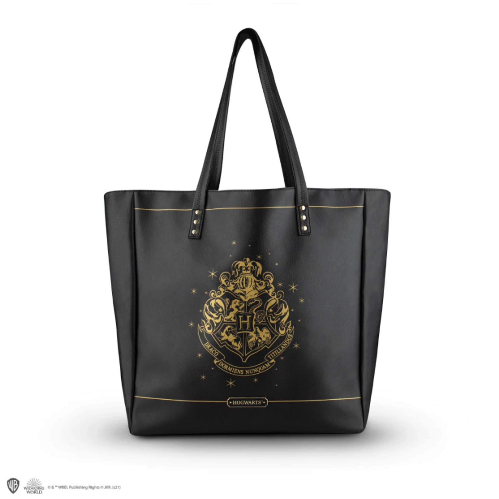 Cinereplicas Harry Potter - Sac noir en cuir synthétique - Hogwarts
