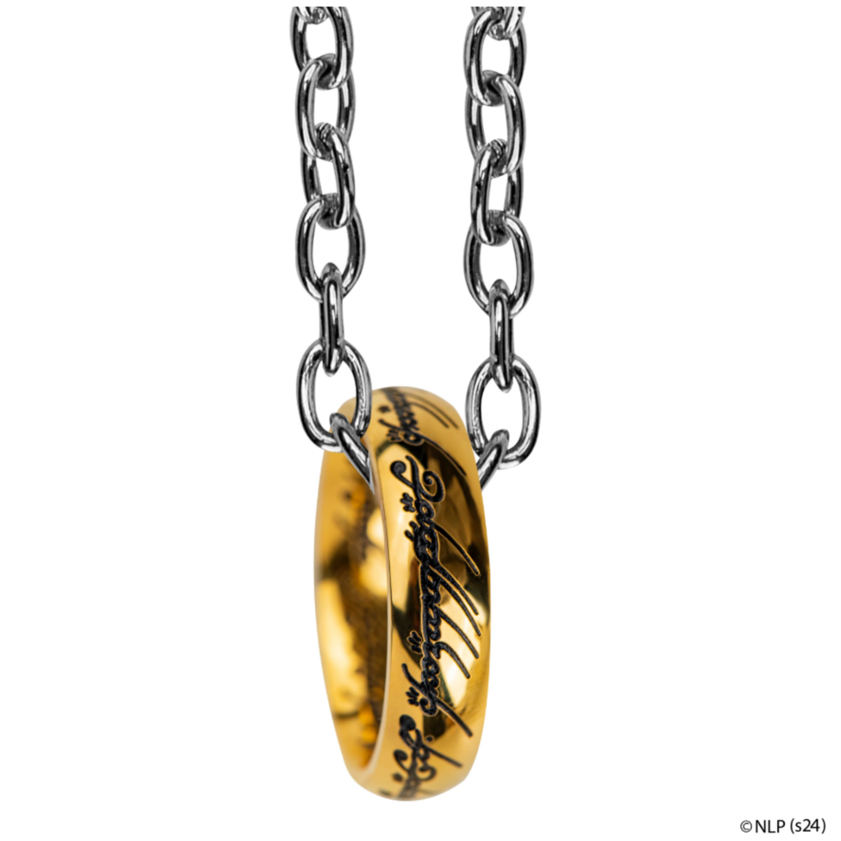 Cinereplicas Seigneur des anneaux - Collier - The ring avec sac de transport (Multilingue)