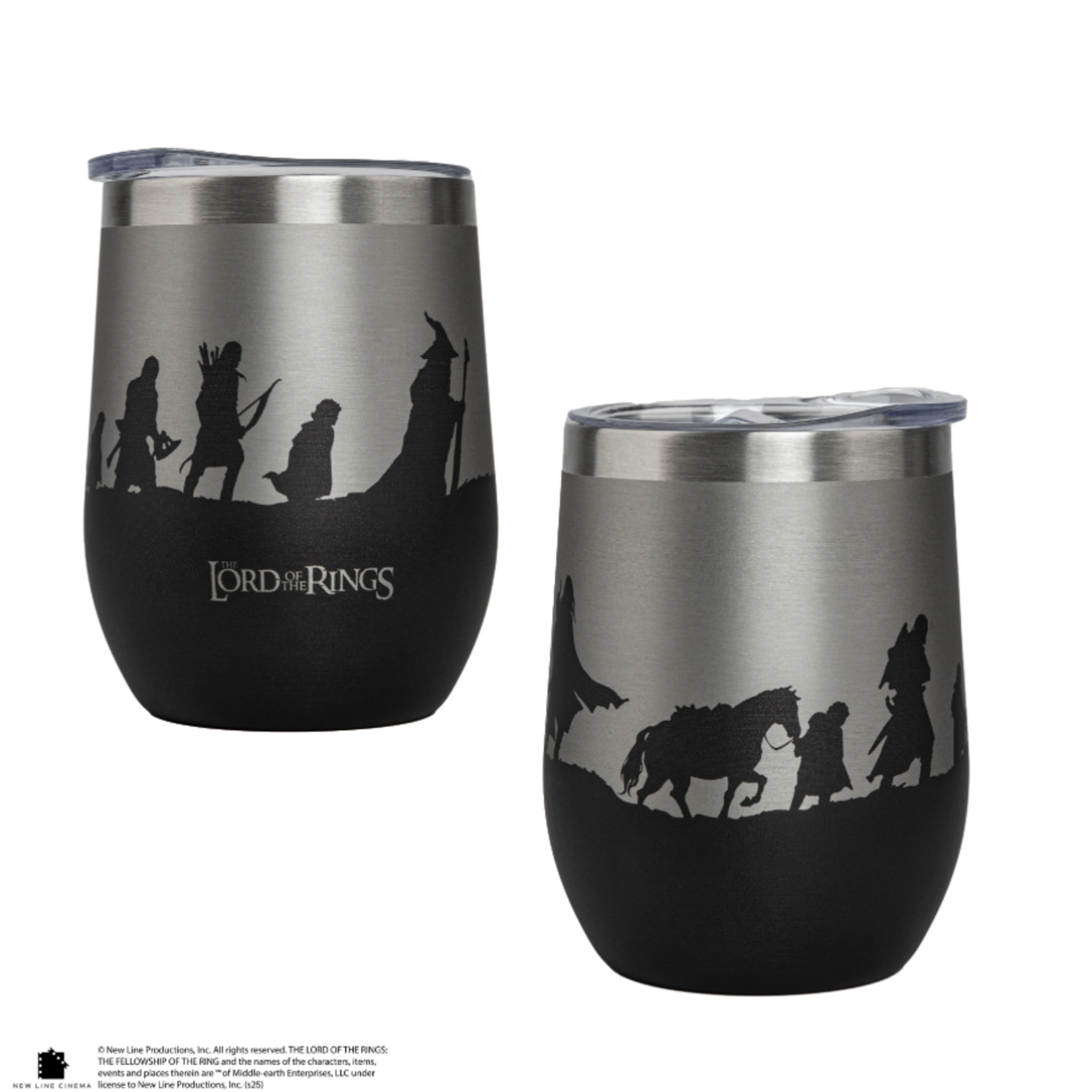 Cinereplicas Seigneur des anneaux - Tasse de voyage isotherme (Multilingue)