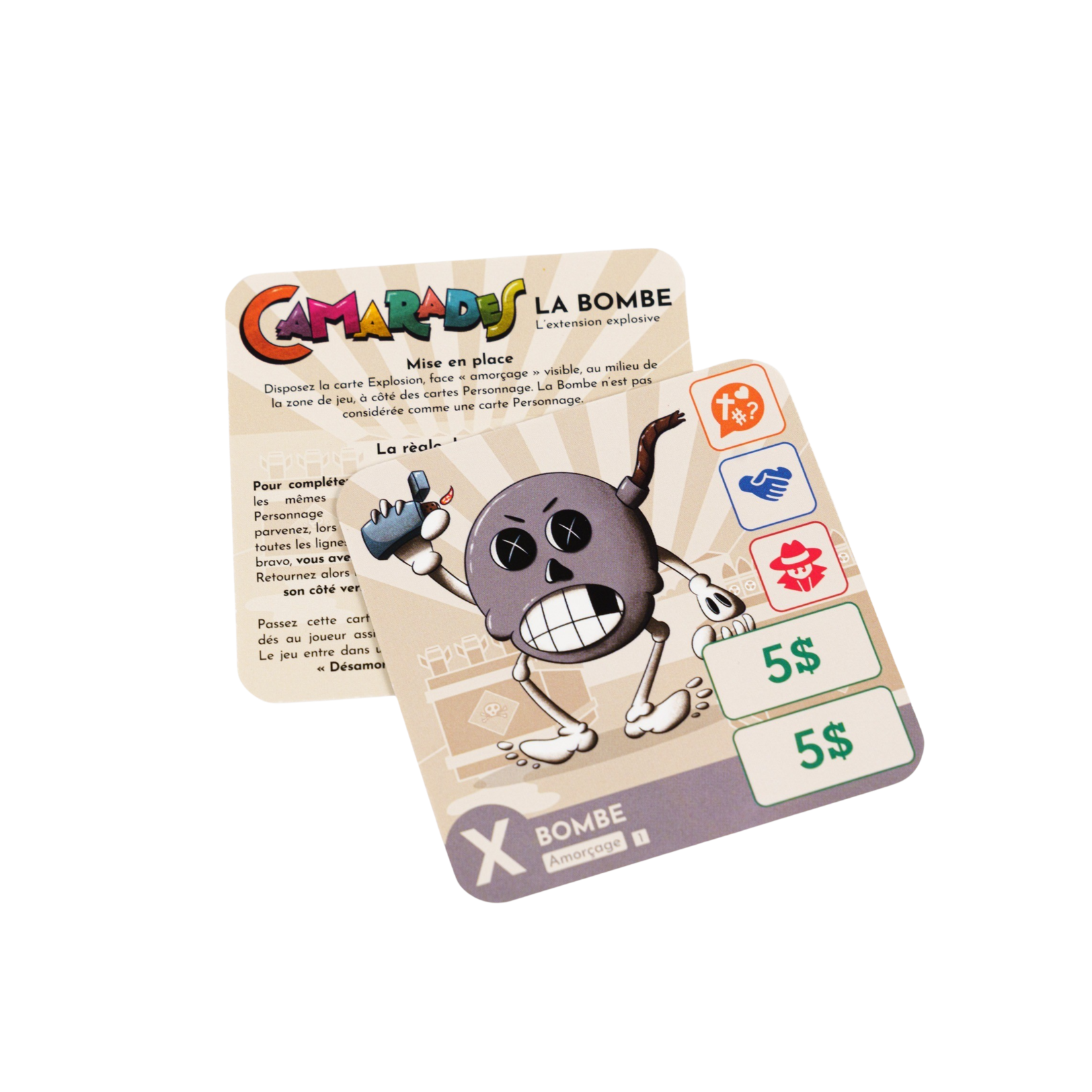 Camarades - Ext - La Bombe avec Piste de dés