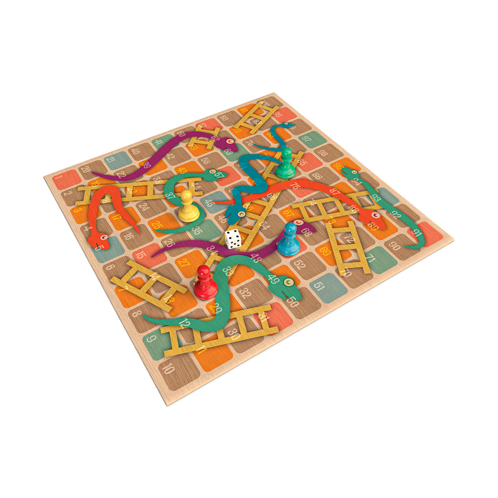 Spin Master Jeu Classique Serpents & échelles (Multilingue)