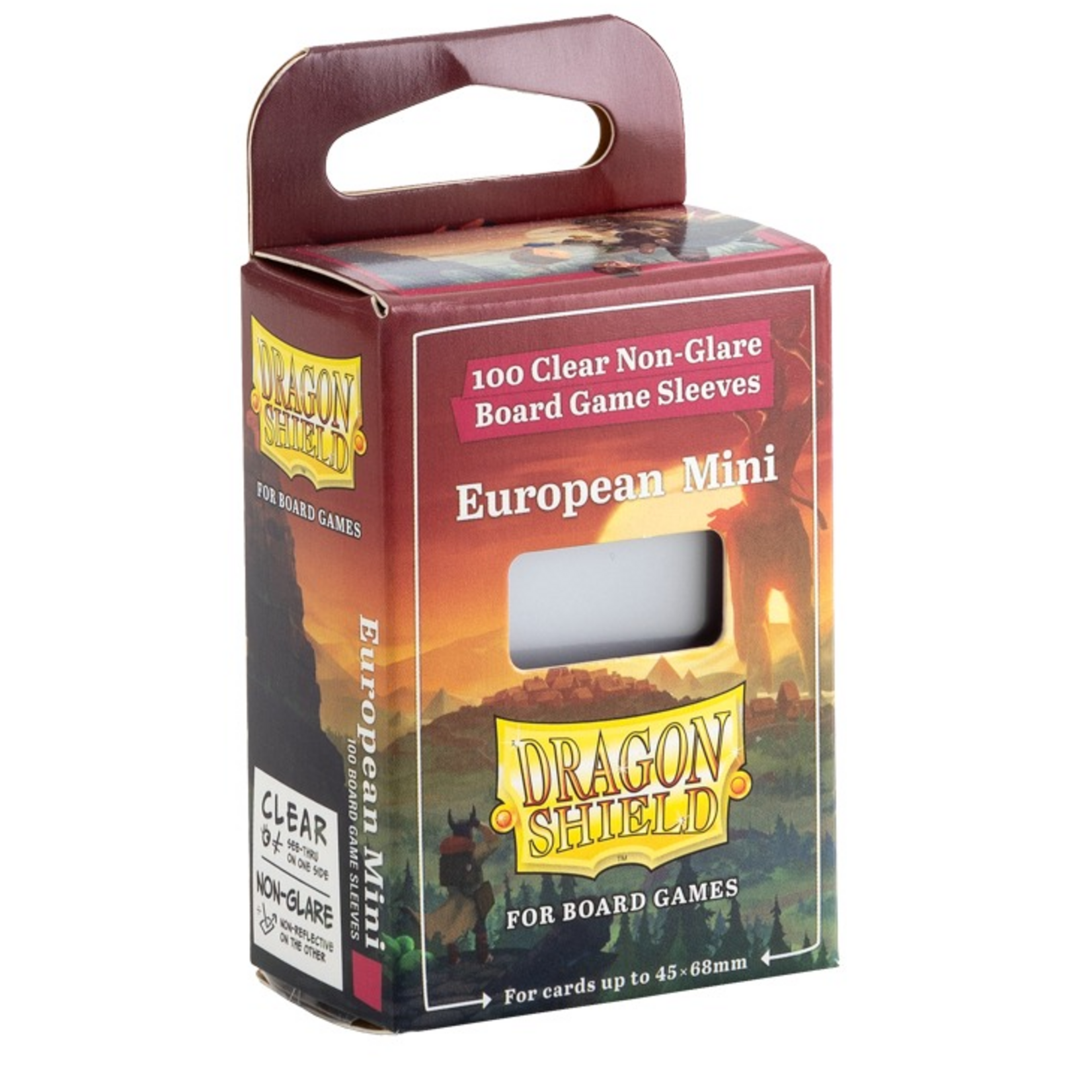 Dragon Shield Dragon Shield - Ensemble de 100 sleeves transparentes Mini European