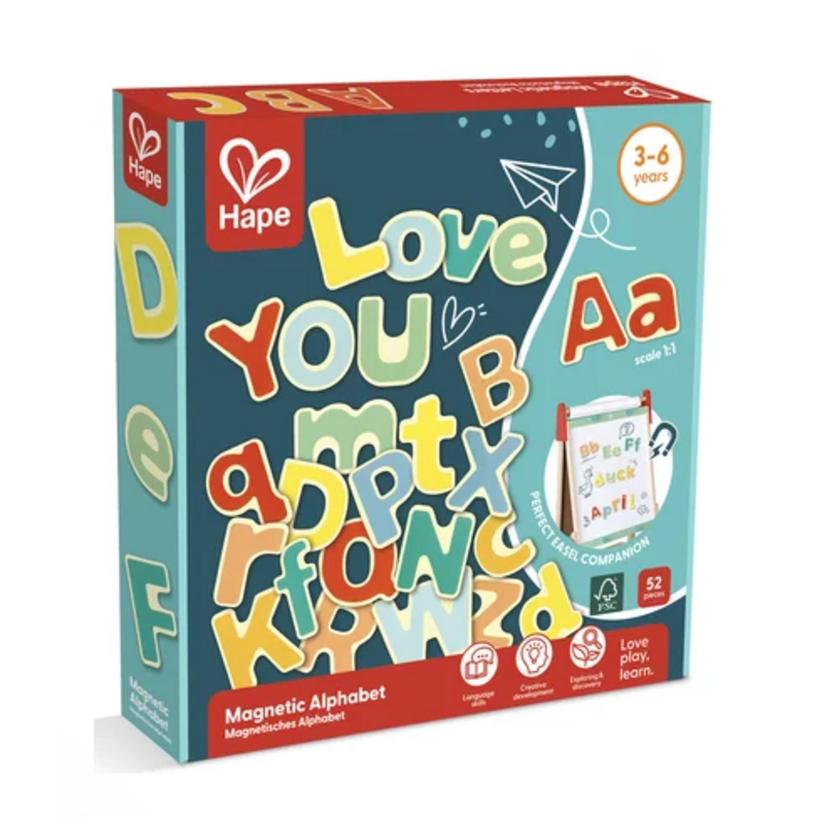 Hape Alphabet Magnetique