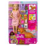 Mattel Games Barbie Animaux - Coffret Chiots avec poupée