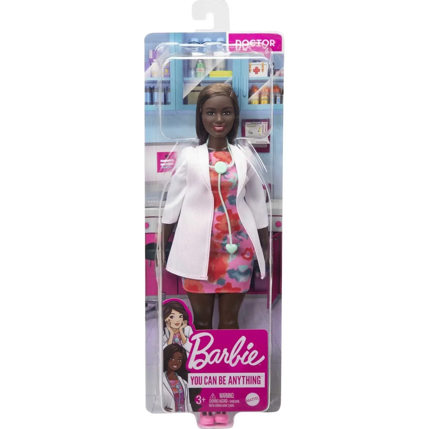 Mattel Games Barbie Carrière - Poupée assorties - Docteure
