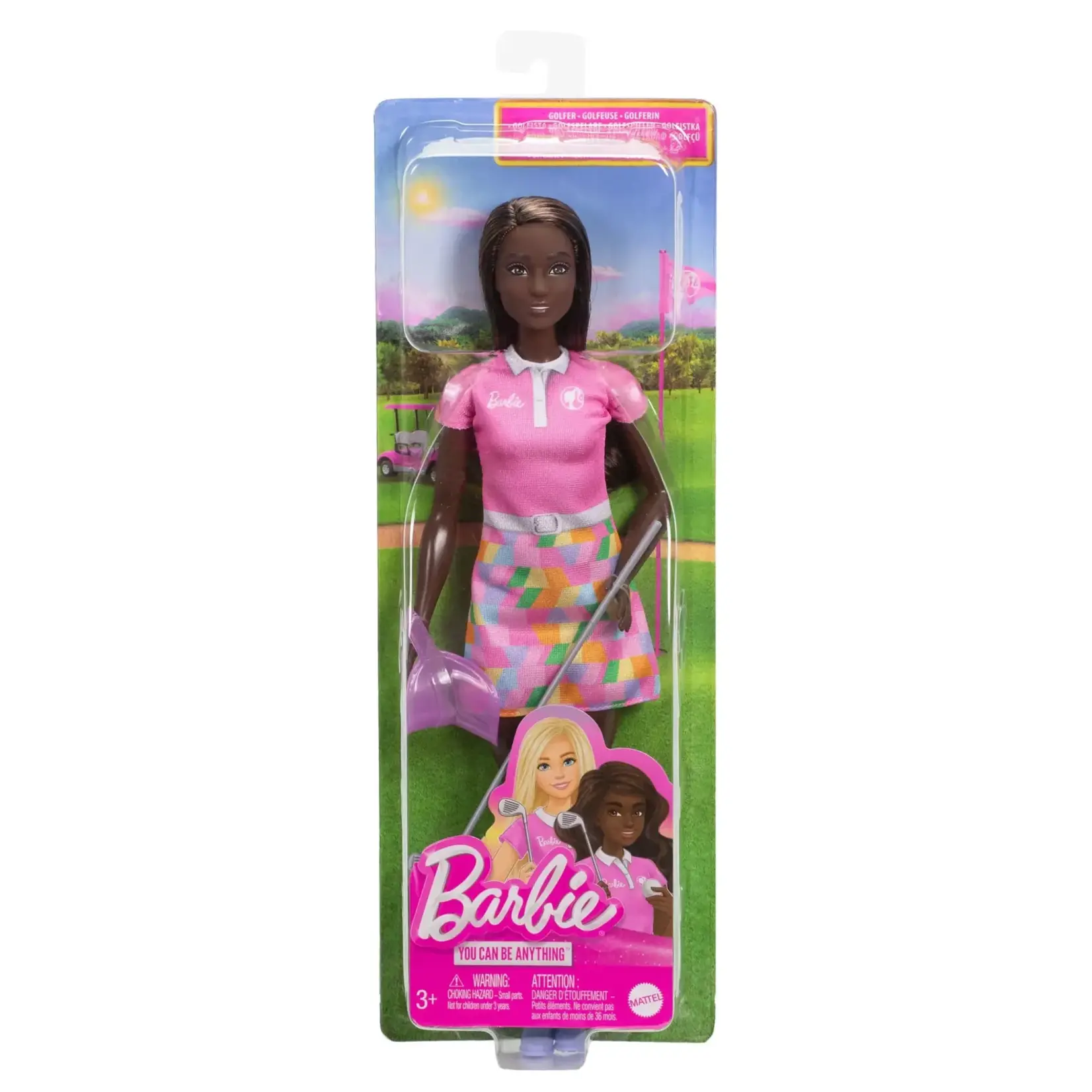 Mattel Games Barbie Carrière - Poupée Golfeuse (Multilingue)