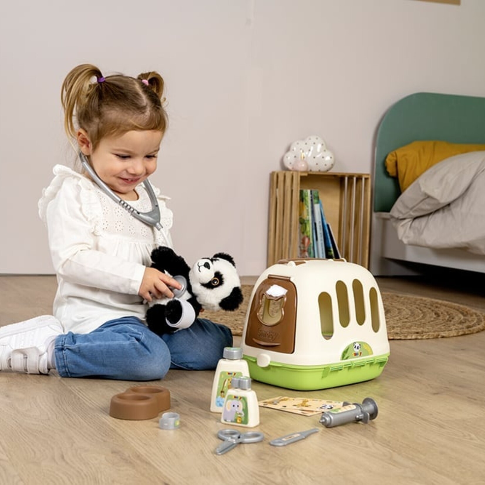 Smoby Smoby - Mallette de vétérinaire Panda (Multilingue)