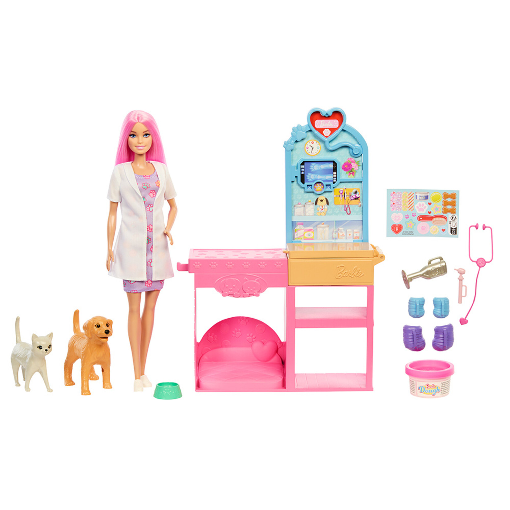 Mattel Games Barbie Carrière Clinique vét w/ poupée (Mutlilingue)